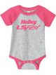 Holley T-Shirt 2020 LS Fest Bodysuit Heather/Pink
