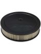 Holley Air Filter Assembly Holley Sniper Logo 14 in. Diameter Round Bl