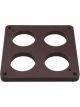 Holley Carburettor Spacer Dominator Flange 1 2 4-Hole Phenolic