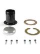 Holley Fuel Tank Filler Neck Steel 3 in. Tall Zinc Plated Billet Alumin