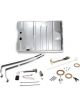 Holley Fuel Tank Sniper EFI 19 Gallons Capacity Steel Silver Powdercoat