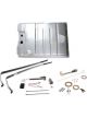 Holley Fuel Tank Sniper EFI 19 Gallons Capacity Steel Silver Powdercoat
