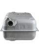 Holley Fuel Tank Stock Replacement Steel Galvanized 15.5 Gallon Jeep