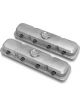 Holley Valve Cover 2-PIECE CAST ALUM. V/C SET NATURAL