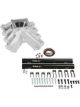 Holley Intake Manifold LS Split Design EFI Single Plane Aluminium Natu