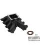 Holley Intake Manifold LS Split Design Carburetted Single Plane Alum