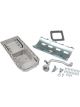 Holley Retrofit Oil Pan Center Sump Aluminum Natural 4.060