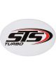 Holley Sts Oval Red/Blk Decal