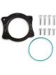 Holley Throttle Body Adapter Angled 95mm Bore Aluminium Black Chevy LS