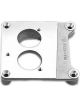 Holley Carb Adapter Square Bore to 2-Barrel Pro-Jection System Alu