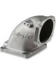 Holley Throttle Body Intake Elbow 105mm Bore Size Aluminium Natural 45
