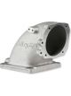 Holley Throttle Body Intake Elbow Natural Aluminium 4500 to Ford 5.0L