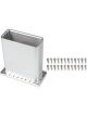 Holley Burst Panel Duct Billet Clear Anodize