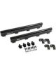 Holley Fuel Rails EFI Aluminium Black Anodised Fittings Chevrolet LS7