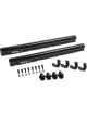 Holley Fuel Rails EFI Aluminium Black Anodised Fittings Chevrolet LS7