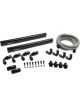 Holley Fuel Rails EFI Aluminium Black Anodised Fittings Chevrolet LS7