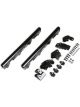 Holley Fuel Rails EFI Aluminium Black Anodised Chevy OE LS Kit