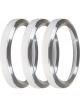 Holley Gauge Bezels Replacement Clear Anodised 2 1/16 in. Diameter Ho