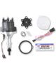 Holley Distributor HyperSpark Hall Effect EFI Billet Polished Ford L6
