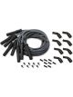 Holley Spark Plug Wires Spiral Core 8.2mm Gray 135 Degree Plug Boots L