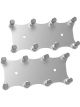 Holley Ignition Coil Brackets Gen III Coil Pack Style Rectangular Alum