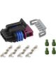 Holley Weatherproof Connector Plastic Black IAC Valve Connector