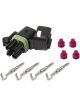 Holley Weatherproof Connector Plastic Idle Air Control Sensor Square