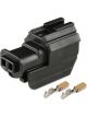 Holley Weatherproof Connector Plastic Black Manifold Air Temperature S