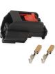 Holley Weatherproof Connector Plastic Black Coolant Temperature Sensor