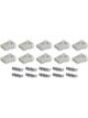 Holley Weatherproof Connectors Plastic Gray Injector Connector Set of