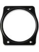 Holley Throttle Body Spacer Billet Aluminium Black Anodised 102mm Bore