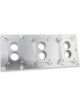 Holley Intake Manifold Sniper Fabricated Top Plate Only Aluminium Silve