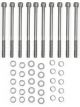 Holley Valve Cover Bolts Steel Silver Allen Head 1/4-20 in.Thread 3.370