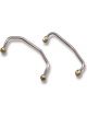 Holley Fuel Rail Components Fuel Rail Crossover Lines Stainless Steel