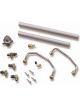Holley Fuel Rail Replacement Commander MPI Aluminium Clear Anodised C