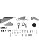 Hurst Automatic Transmission Cable Brackets and Levers Natural Steel