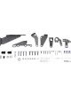 Hurst Automatic Transmission Cable Brackets and Levers Natural Steel