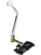 Hurst Shifter Blackjack Chrome 3/8-16 in. Chevrolet Tremec TKO500/600