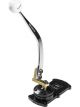 Hurst Shifter Blackjack Chrome 3/8-16 in. Chevrolet Tremec TKO500/600
