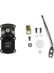 Hurst Shifter Blackjack Chrome 3/8-16 in. Ford Tremec TKO500/600 Kit