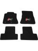 Hurst Floor Liner Hurst Front/Second Seat Carpeted Black Red/Black