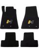 Hurst Floor Liner Hurst Front/Second Seat Carpeted Black Gold/Black
