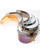 Impact Racing Helmet Shield Anti-Fog Mini Champ Hi Def Amber