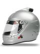 Impact Racing Helmet Air Draft Full Face Gloss Silver Nomex Liner SA2