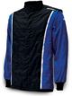 Impact Racing Driving Suit Racer One Piece Men's Small Black/Blue Two
