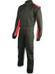 Impact Racing Driving Suit Axis One Piece Men's Small Black/Red Two L