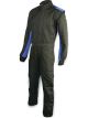 Impact Racing Driving Suit Axis One Piece Men's Medium Black/Blue Two