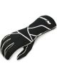 Impact Racing Driving Gloves Axis Racing 2-layer Nomex/Suede Black/Wh