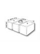 Jaz Products Fuel Cell Circle Track w/ Valve Flapper 8Gal. Natur