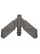 Jaz Products Fuel Cell Pickup Plastic Bat-Wing AN-10 Barbed End Bla